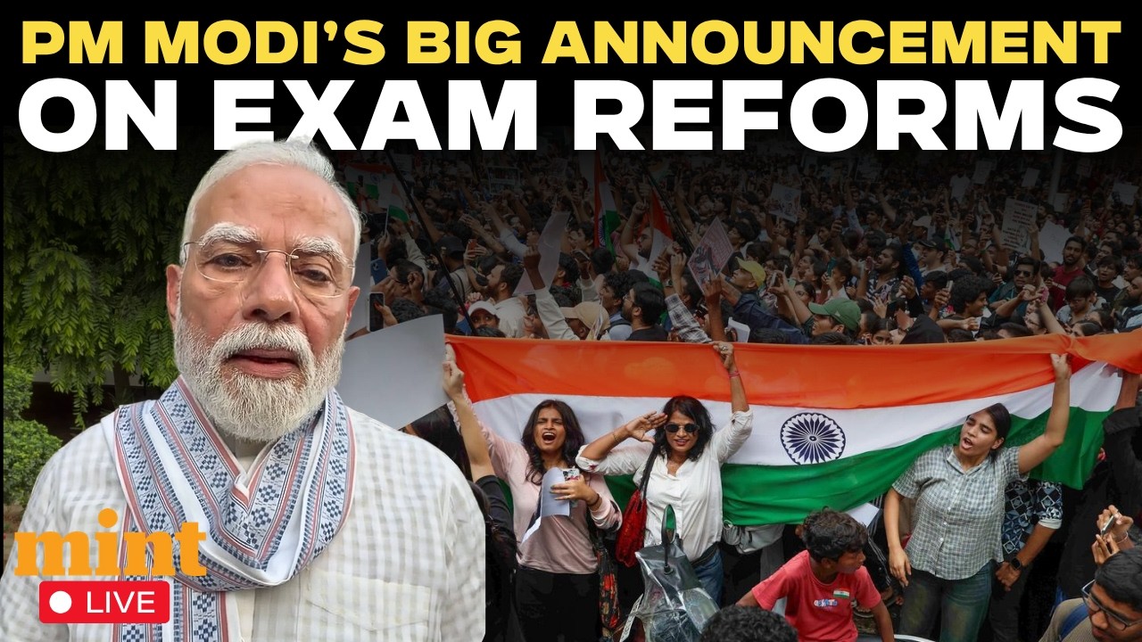 BREAKING | PM Modi constitutes high powered task force on examination reforms | LIVE