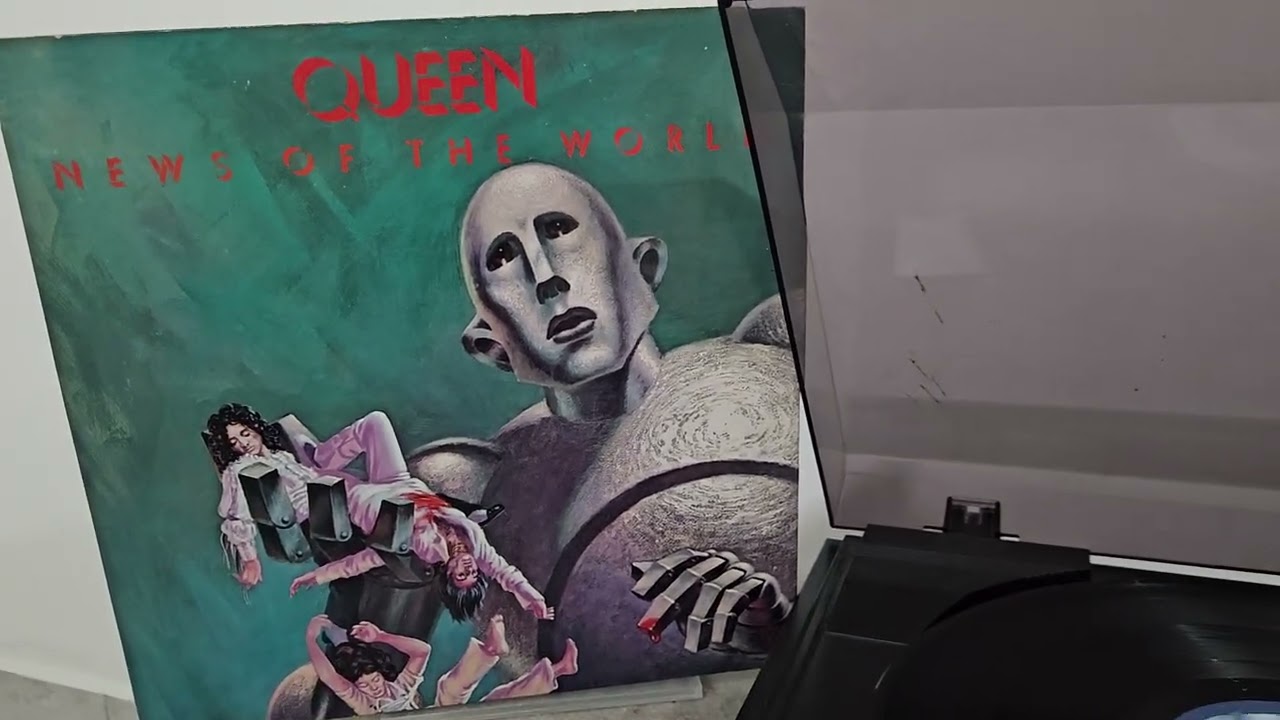 Queen - We will Rock you / we are the champions- news of the world (1977 US 1st pressing #pinkfloyd