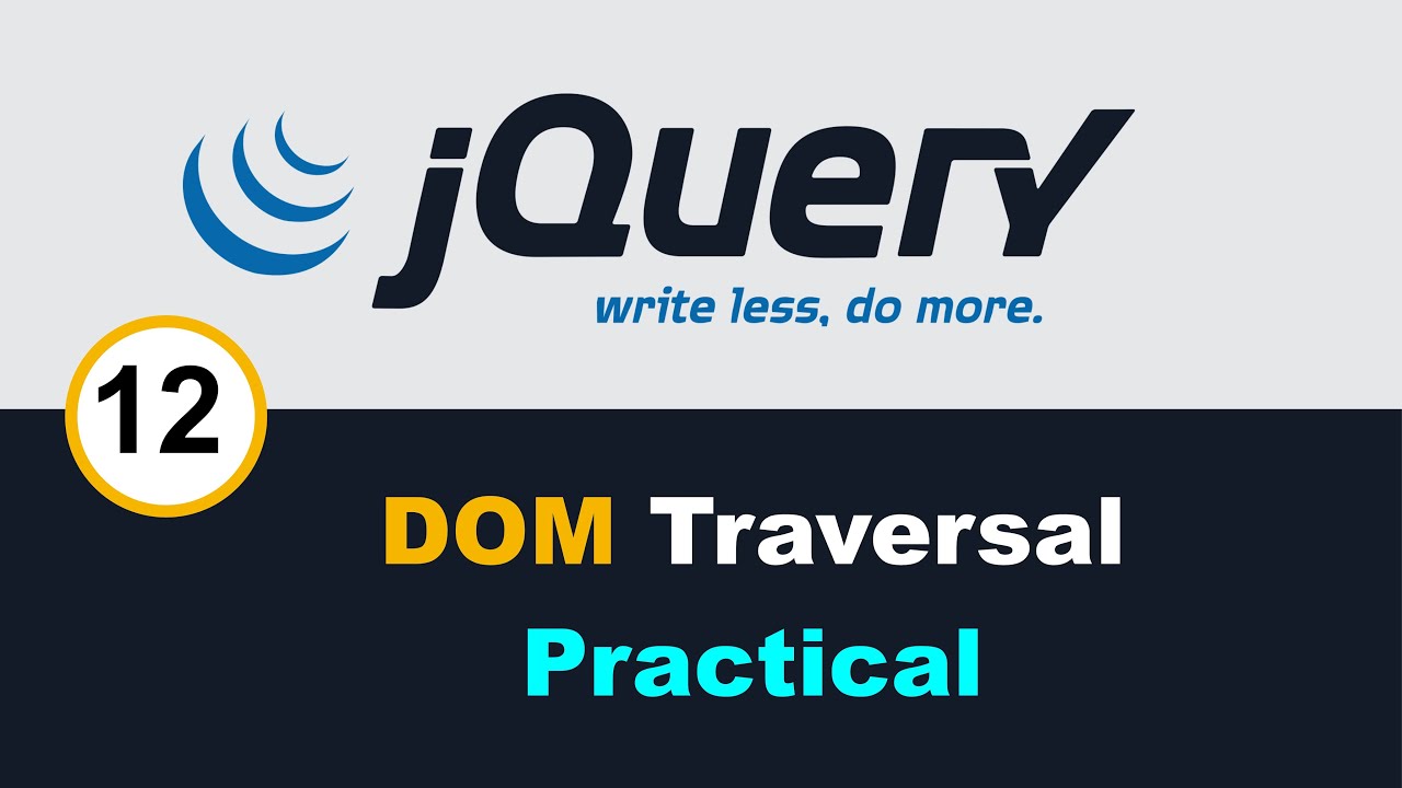 jQuery Dom Traversal Practical