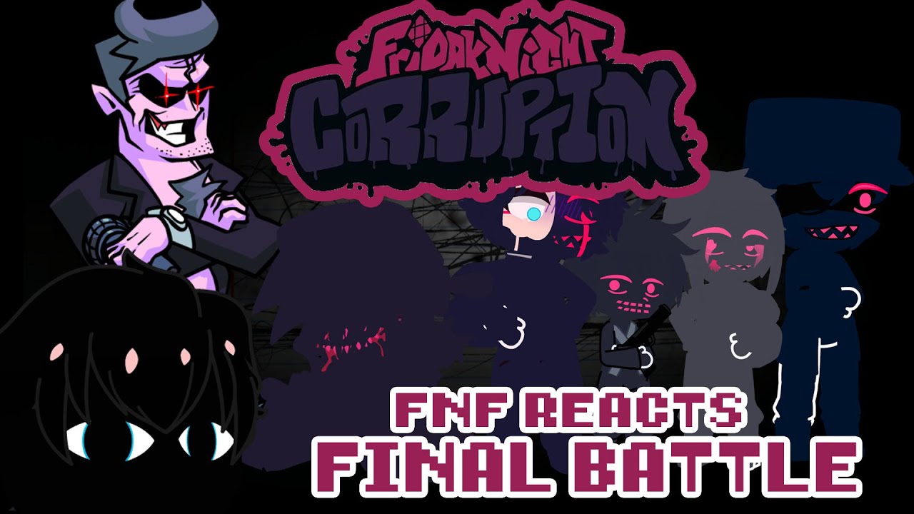 EVERYONE IS CORRUPTED: FNF reacts to EVIL BF vs Corrupt Daddy Dearest FINAL BATTLE! | VOICED OVER