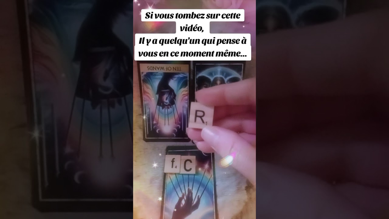 Il y a quelqu'un qui pense à vous en ce moment même...