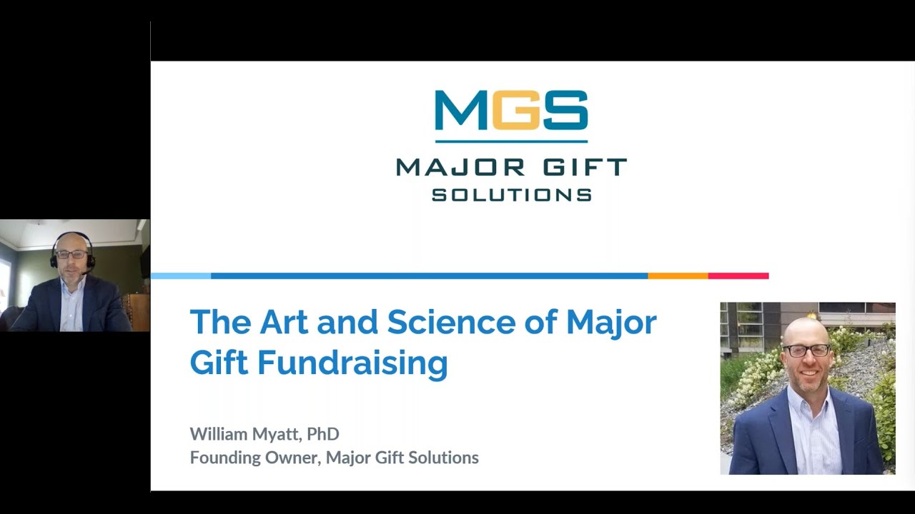 The Art and Science of Major Gift Fundraising through Nonprofit Learning Lab