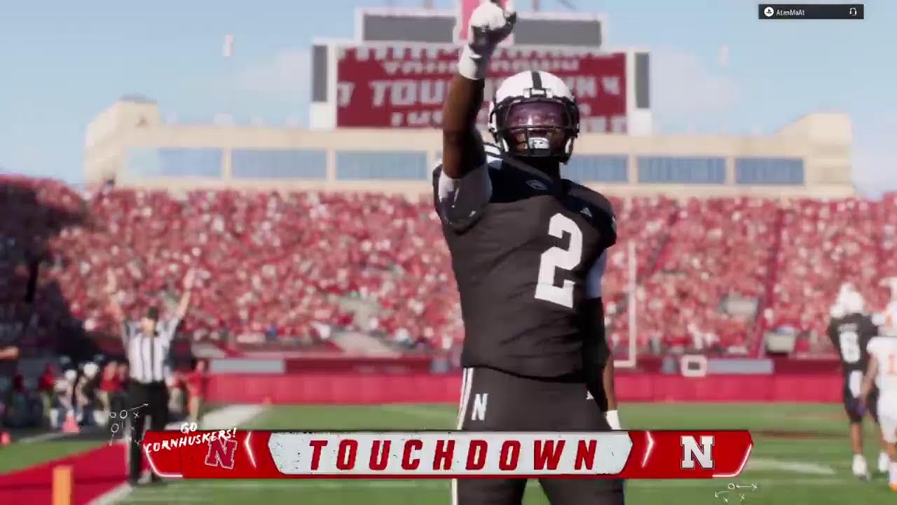 CFB 26 dynasty Nebraska vs Clemson