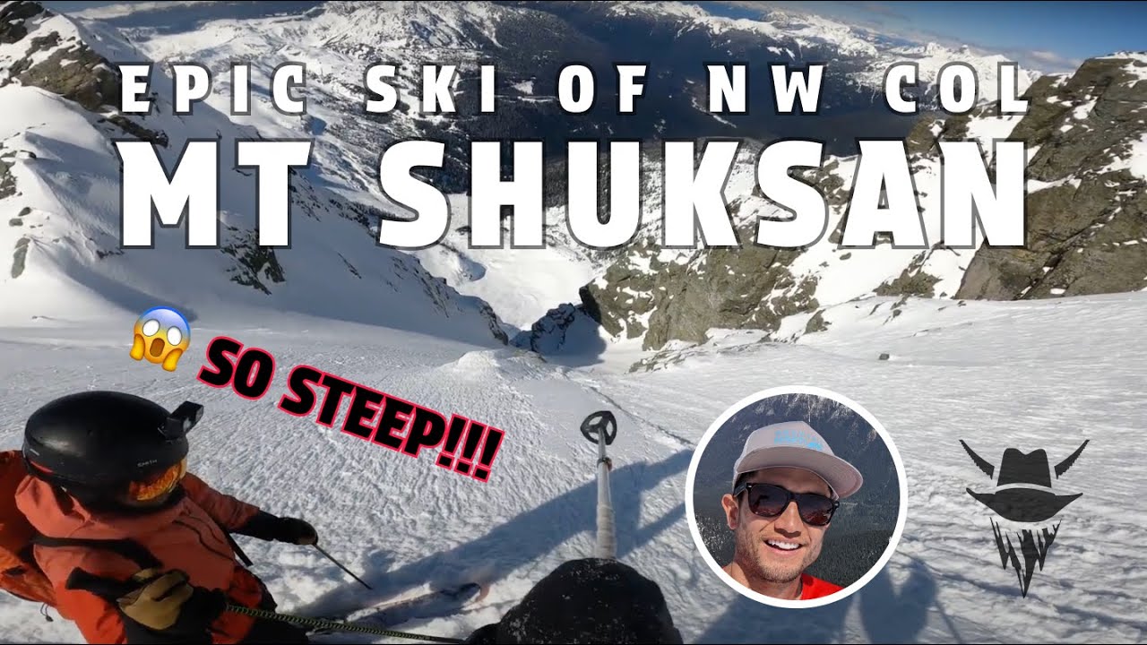 Crushing the NW Couloir of Mt Shuksan, WA | Raphael Hyde & Lee Kaufman | Mar 27th 2023 [Skiing]