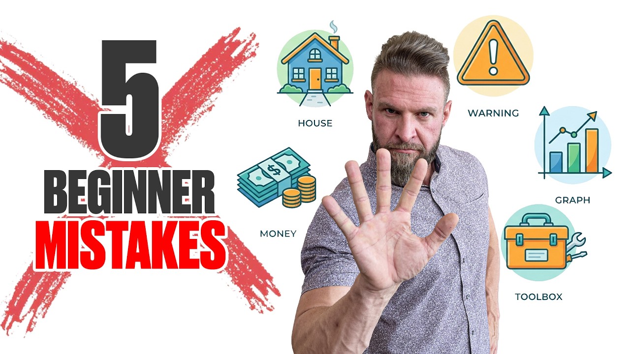 The 5 Biggest Real Estate Investing Mistakes Beginners Make