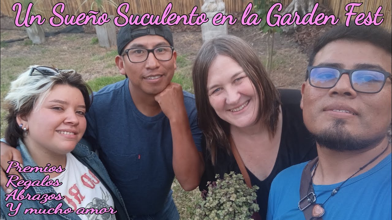 Día de ensueño en la Garden Fest con @AlmaCactusera @jardineandojardineros @guillermo_cutipa_bernal 