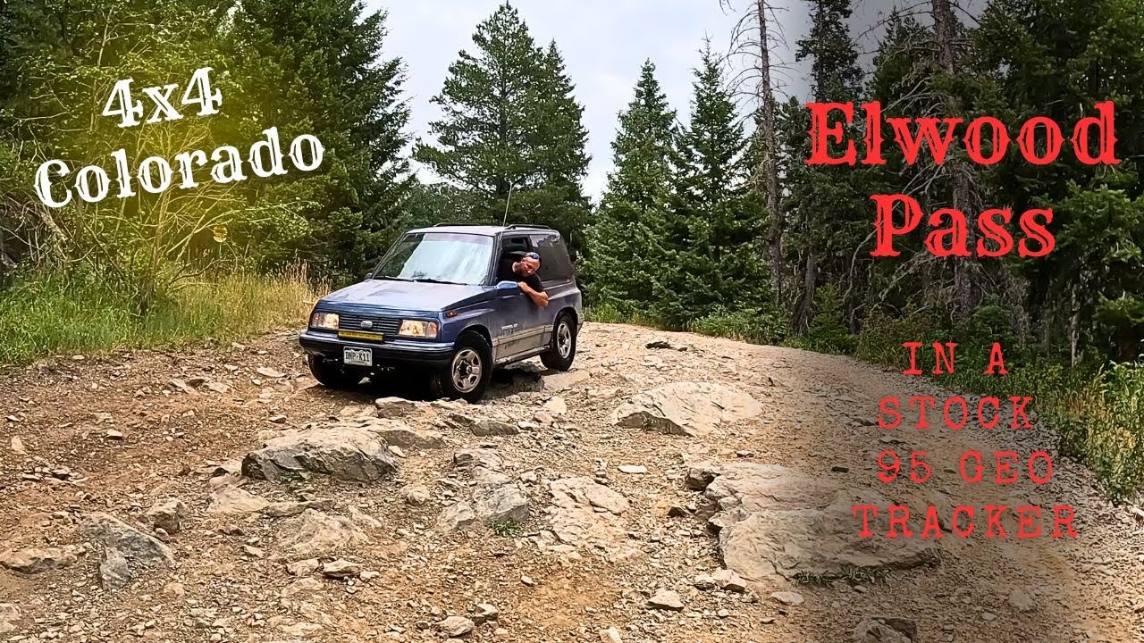 Best Forgotten 4x4 - Stock 1995 Geo Tracker - Will We Make it? Elwood Pass, Colorado