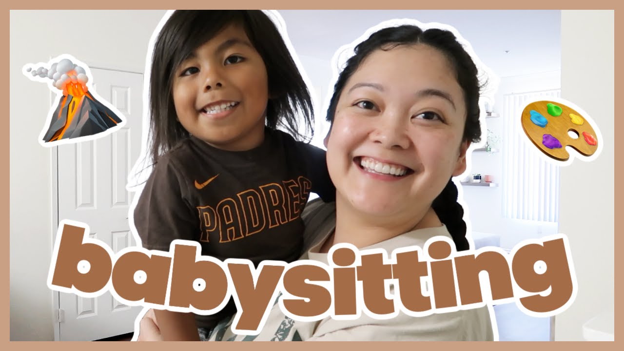 BABYSITTING A 4 YEAR OLD + LOTS OF ACTIVITY IDEAS 🎨 | Vlog 21