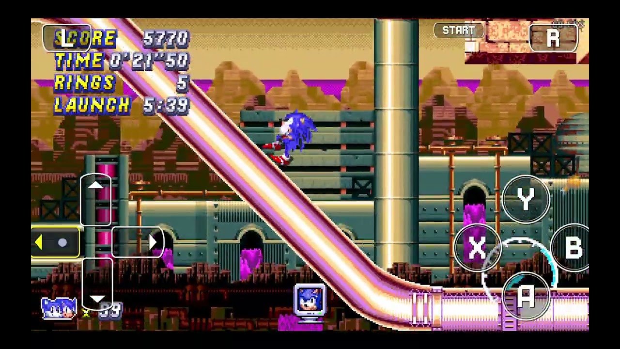 Launch base zone and Mushroom hill zone Z-Dux (Sonic 3 air) 