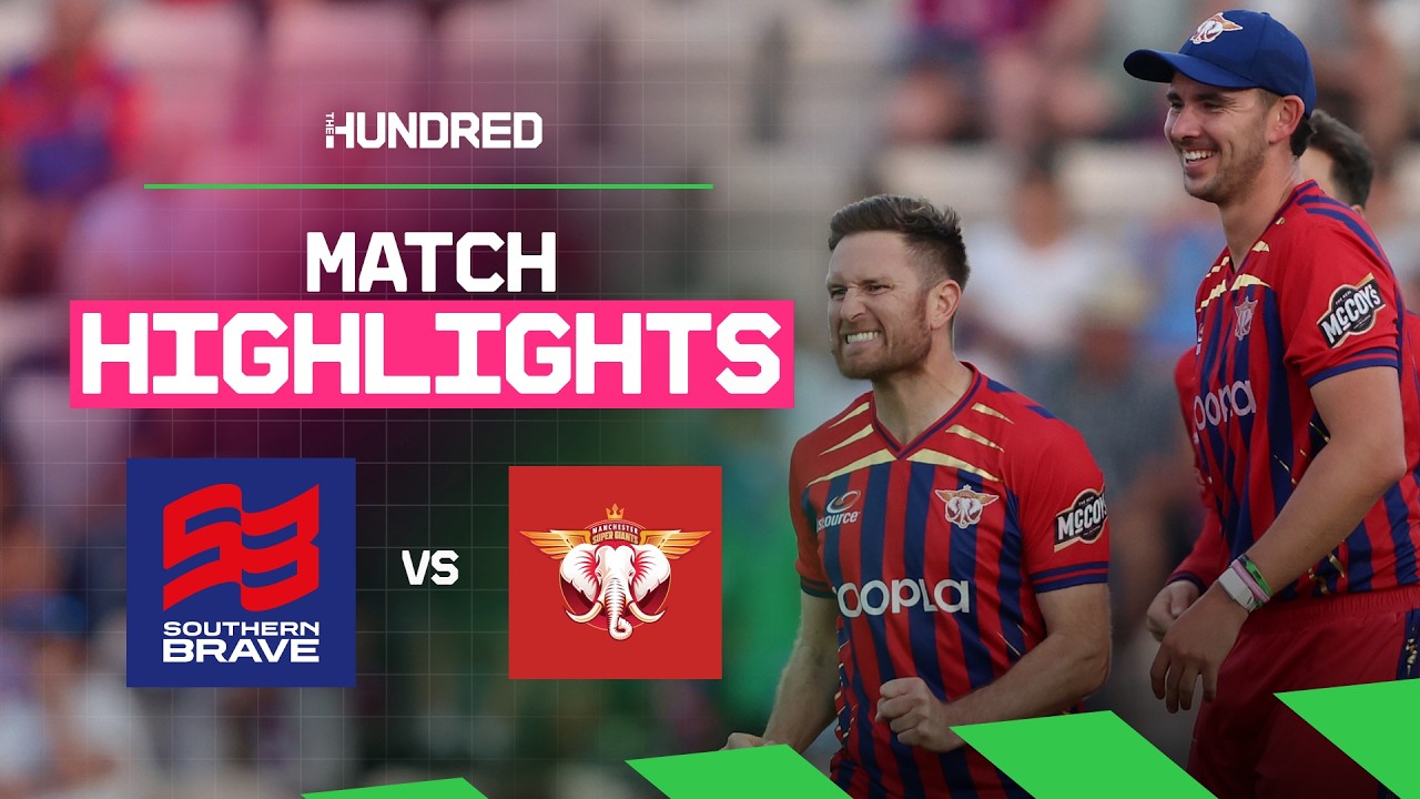 Seifert and Walter put on a SHOW 😤 | Southern Brave v Manchester Super Giants Highlights