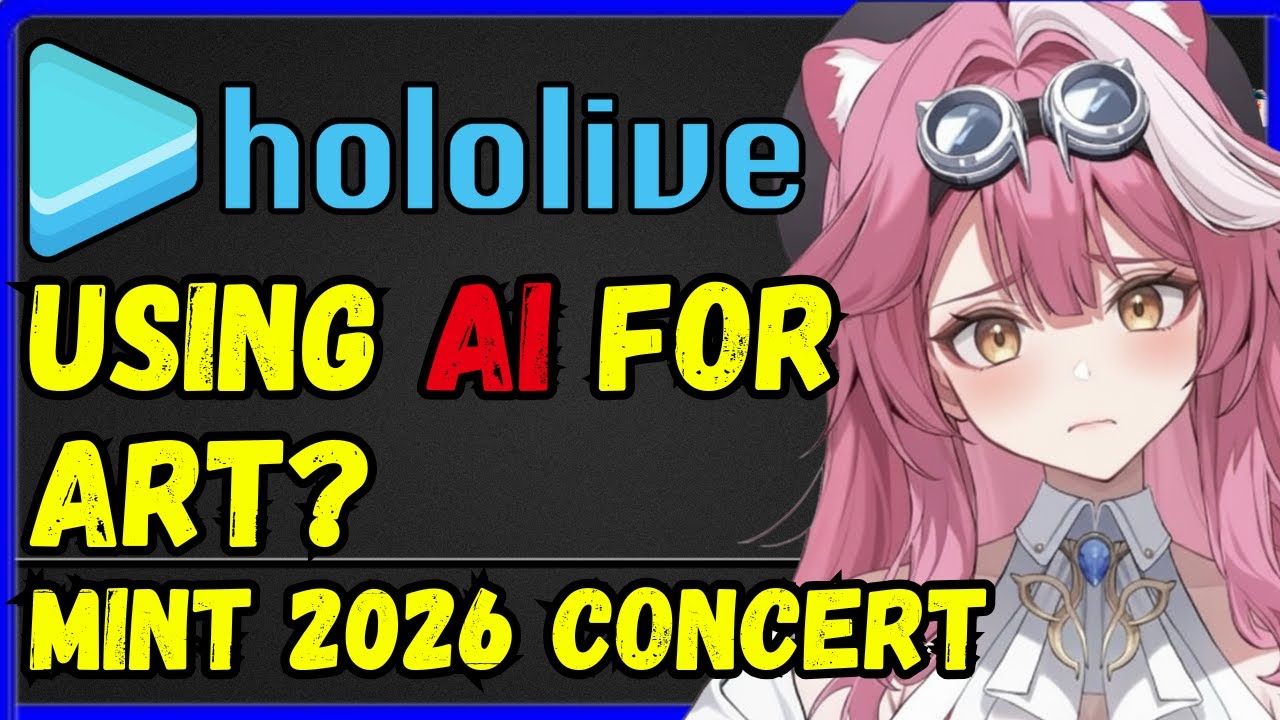 Hololive ACCUSED of USING AI for new Promo!
