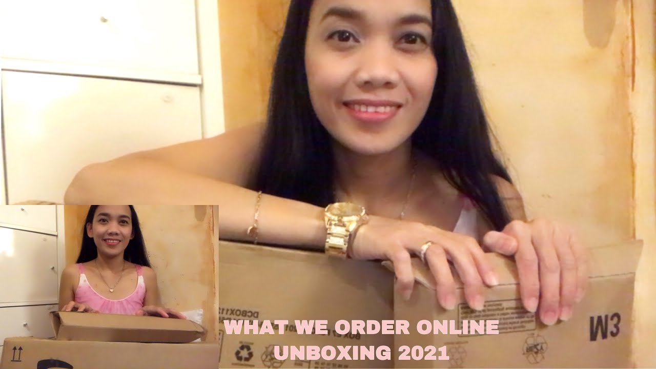 WHAT WE ORDER AMAZON ONLINE | UNBOXING 2021 || Beatriz and Giulio