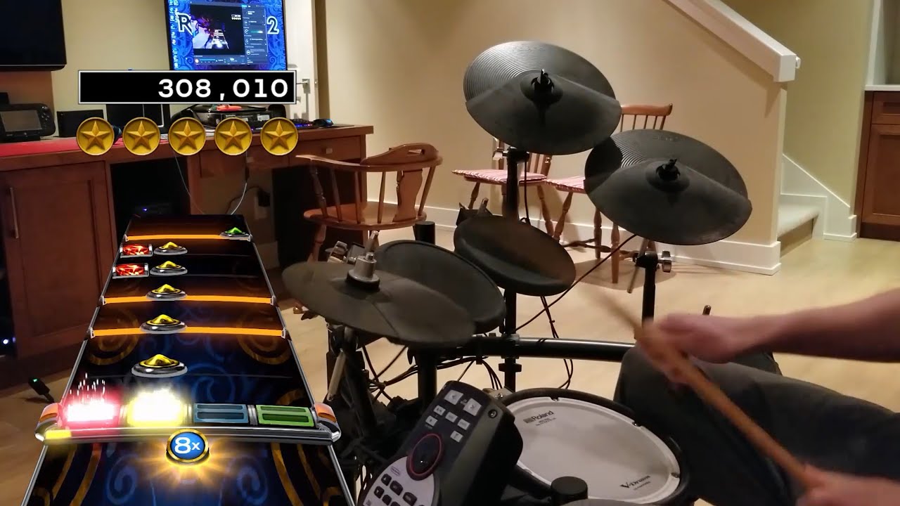 Whole Lotta Rosie (Live) by AC/DC | Rock Band 4 Pro Drums 100% FC
