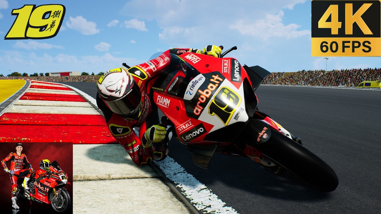 SBK 22 FULL SEASON WITH ALVARO BAUTISTA PART 1/3-(4K60FPS)-LONGPLAY #4