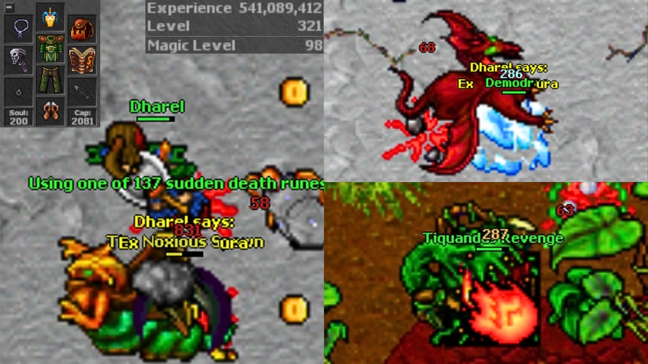 ED 321 [TOP 5 DRUID GLOBAL] vs TASK BOSSES IN 2009 (Candia 8.5)