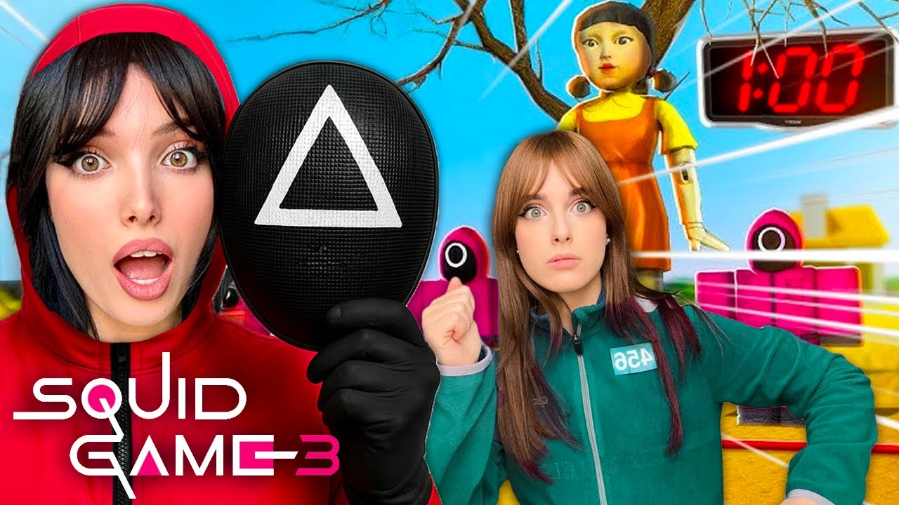 GIOCO A SQUID GAME CON MIA SORELLA MA SONO UNA GUARDIA SU ROBLOX!