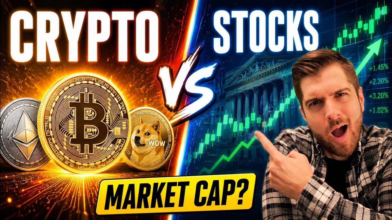 Crypto Market Cap Explained (+ Stocks vs Crypto)