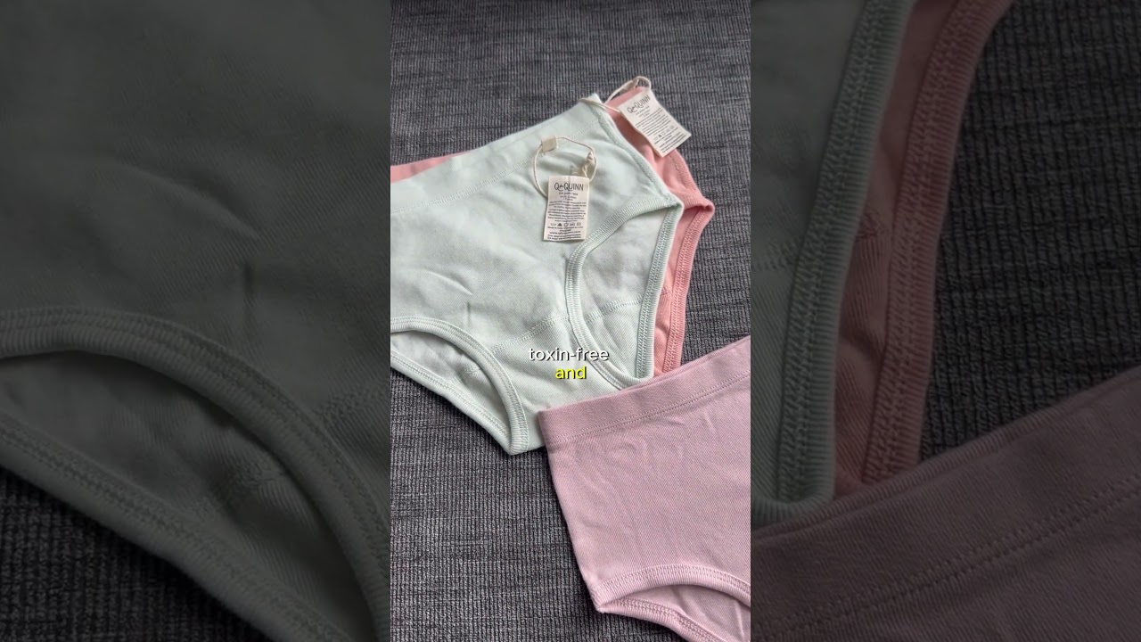 NEW Organic Cotton Kids Underwear {Q for Quinn}