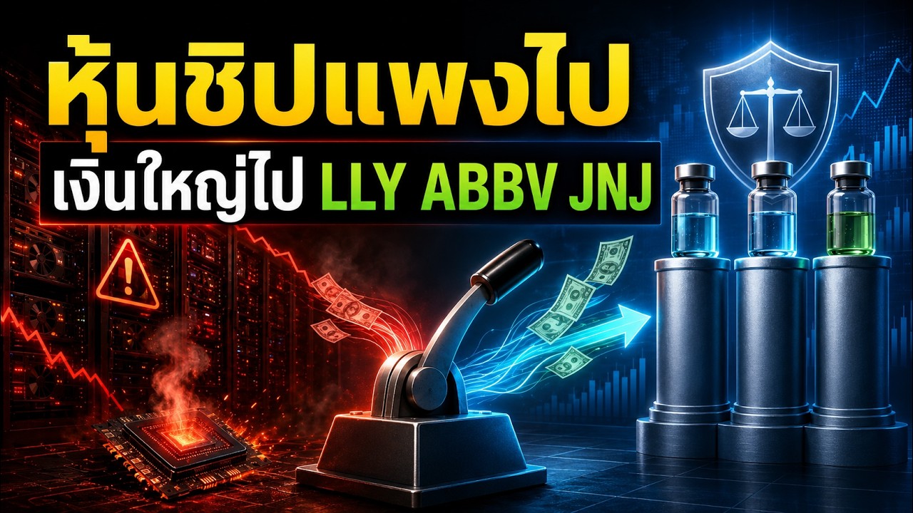 หุ้นชิปแพงไป? ทำไมเงินใหญ่เริ่มสะสม LLY ABBV JNJ แทน