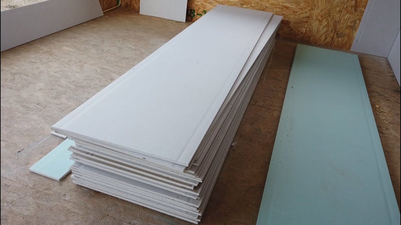 Gipsplaten plaatsen - Zelf Een Huis Bouwen