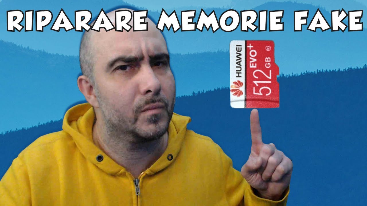 COME RIPARARE MEMORIE FAKE - PENDRIVE, CHIAVETTE, SD E MICROSD FALSE