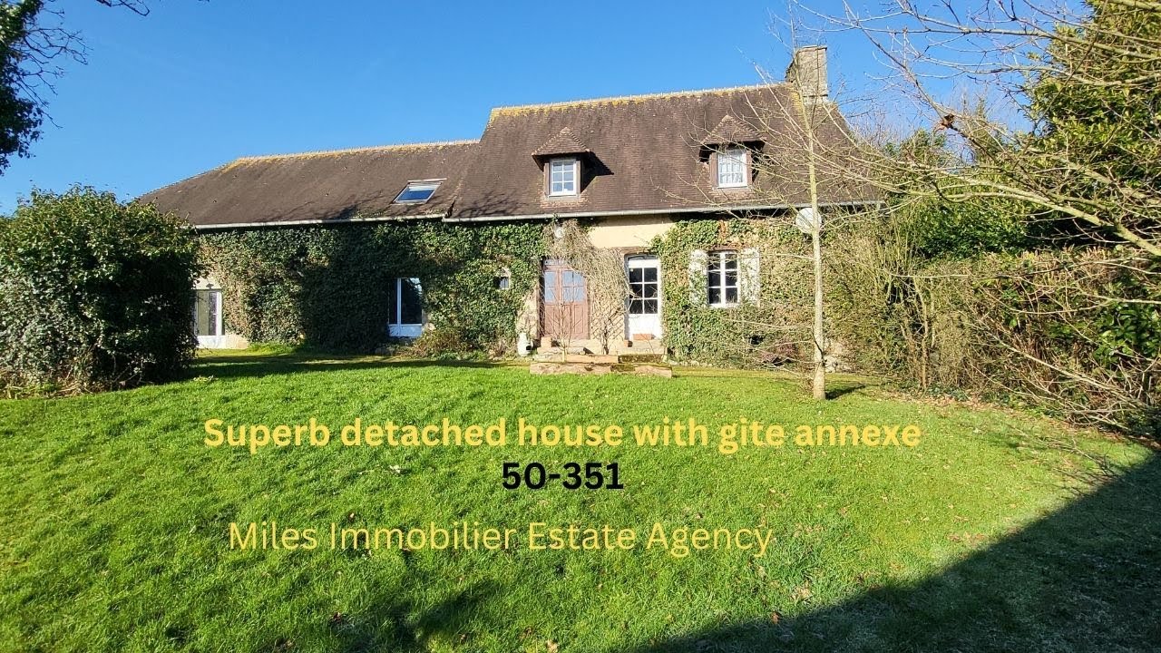 Village property in Normandy 50-351 #frenchhome #cheapfrenchproperty #realestateFrance