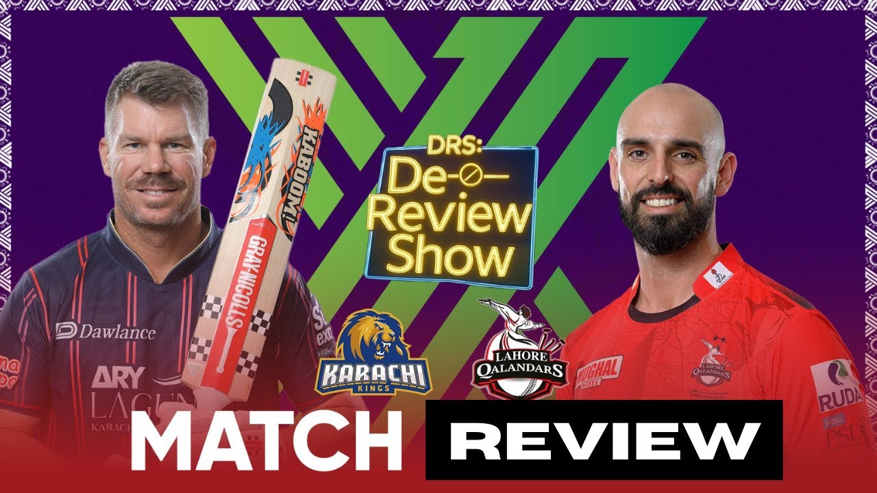 DRS &ndash; Lahore Qalandars vs Karachi Kings | PSL 2025 Post-Match Analysis | PSL 10 #PSLX