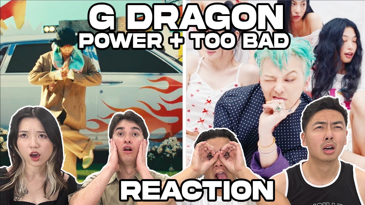 OUR FIRST TIME EVER WATCHING G-DRAGON!