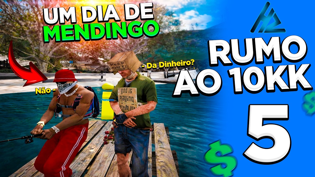 ON THE ROAD TO 10 MILLION in GTA HZRP #5 - BILL BECAME A BEGGAR AND STARTED ASKING FOR MONEY 😫