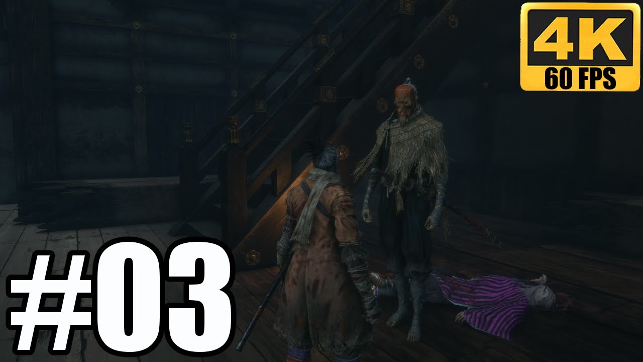 Sekiro 4K 60fps PC Ultra Settings Part 3 Gameplay To Ashina Castle & Gyoubu Oniwa Bossbattle