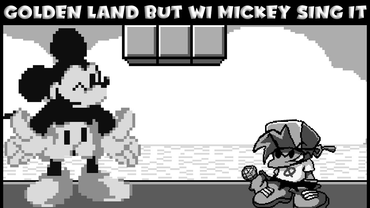 Golden Land But WI Mickey Sing It - Friday Night Funkin [Mario Madness v1]