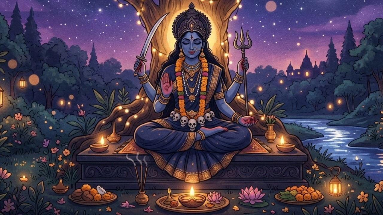 ಕಾಳಿ ಮಾತೆ ಲೋಫೈ 🌙 ಭಯ ನಿವಾರಣೆ ರಾತ್ರಿ ಧ್ಯಾನ | Om Krim Kalikayai Namah | ಶಾಂತಿಯ ನಿದ್ರೆ