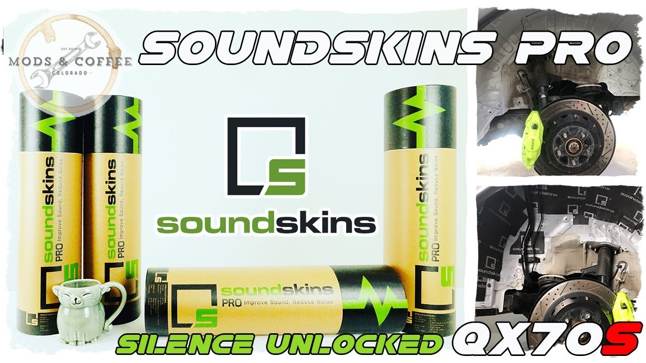 Soundskins Pro: sound proof your fenders/wheel wells Infiniti Qx70 Pt.1 FX50 Fx35