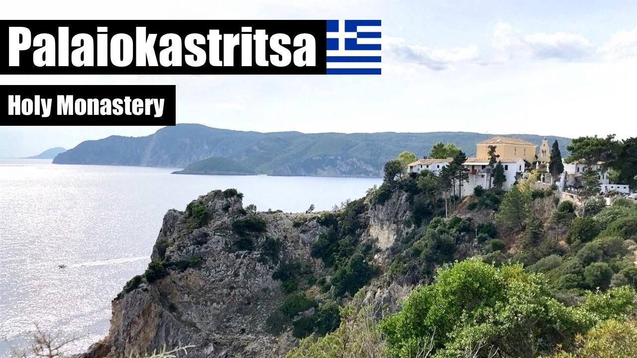 🇬🇷 Amazing Holy Monastery of Paleokastritsa | The Best of Corfu, Greece