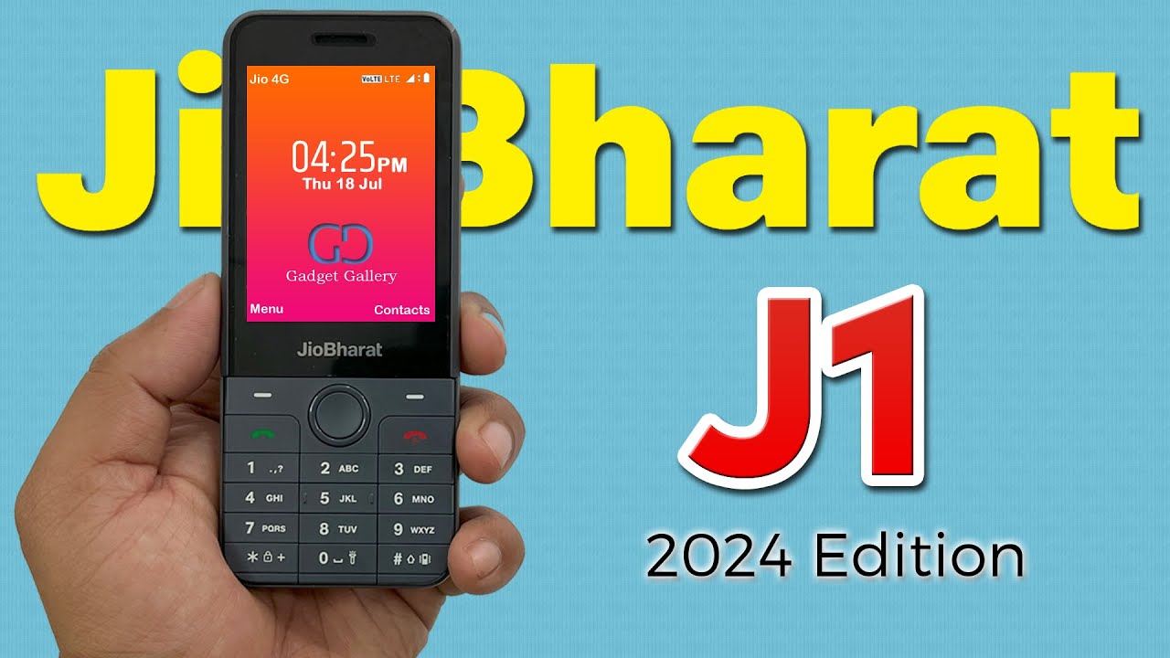 Jio Bharat J1 4G Keypad Phone Unboxing and Review with Big 2.8 inches display