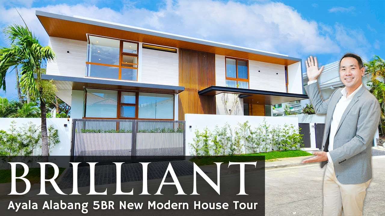 House Tour A47 · Ayala Alabang ASTOUNDING 1,100+ sqm Brand New CORNER Modern House and Lot for Sale