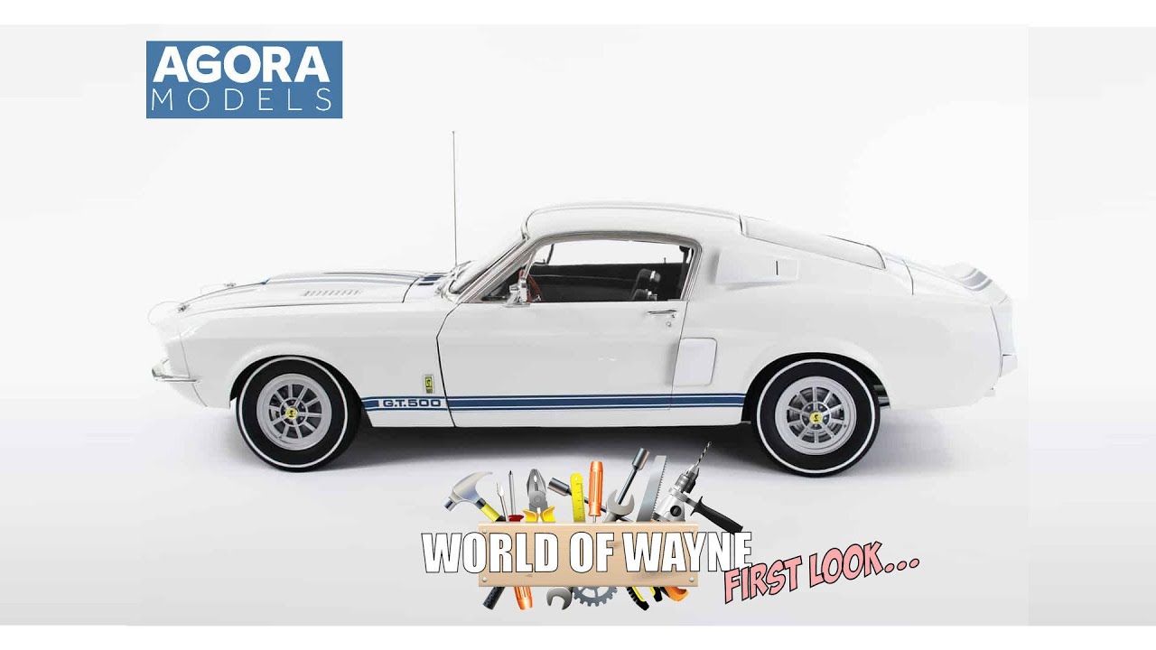 First Look - Agora Models 1967 Shelby Mustang GT500 Super Snake Prototype