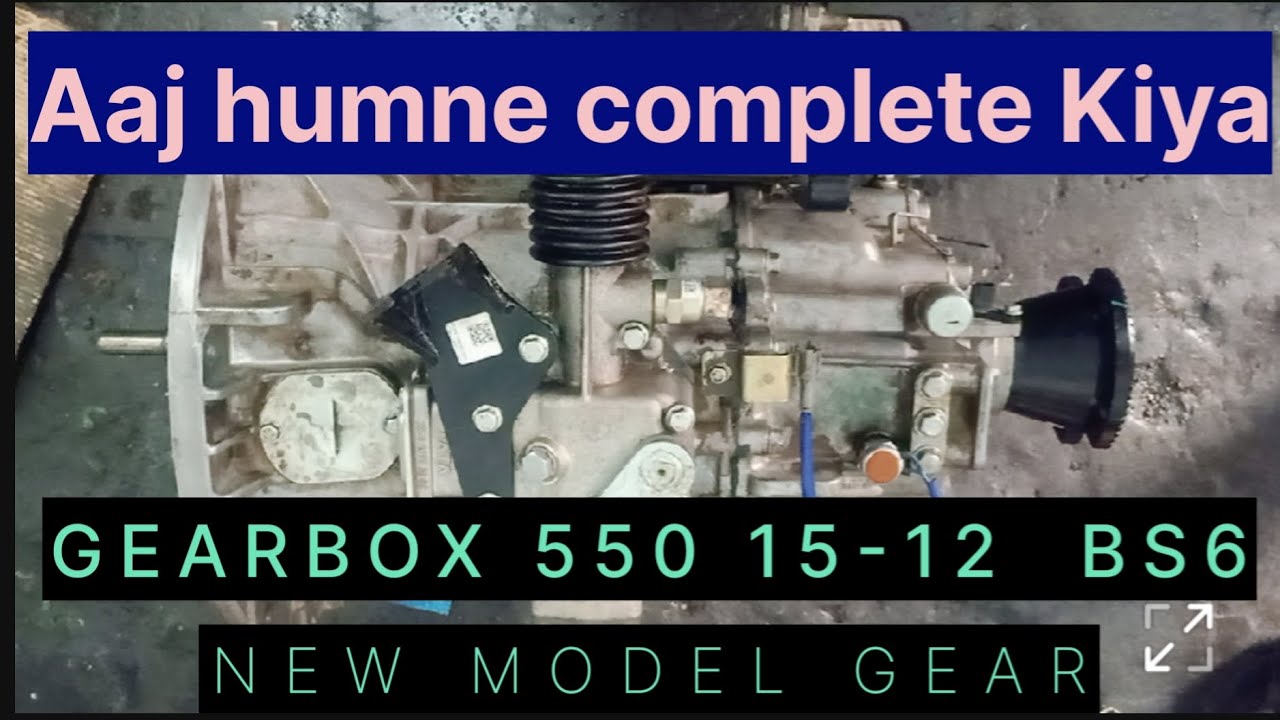 gearbox 550 1512 bs6 fitting complete#tata #trending #viral #video #automobile