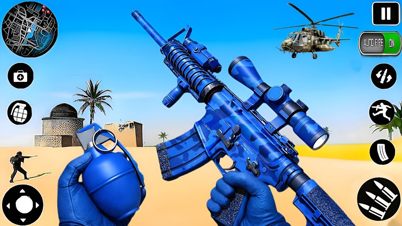 FPS Commando Encounter Mission Of Gun Shooting Game - Android GamePlay
