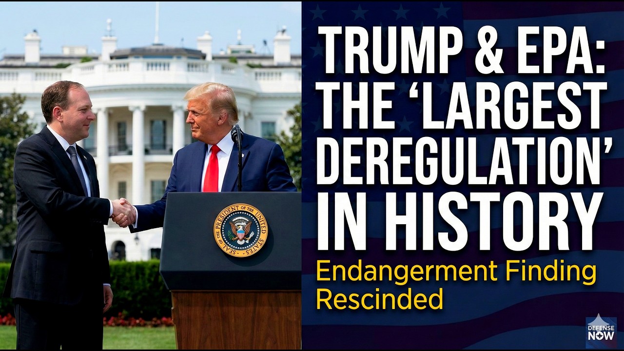 BREAKING: Trump & Zeldin RESCIND 2009 EPA Finding—