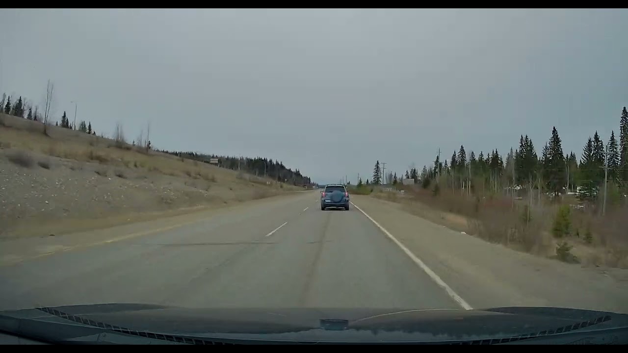 Prince George/BC to Surrey/BC, via Cache Creek - Spring - April 23rd, 2023 (800km)