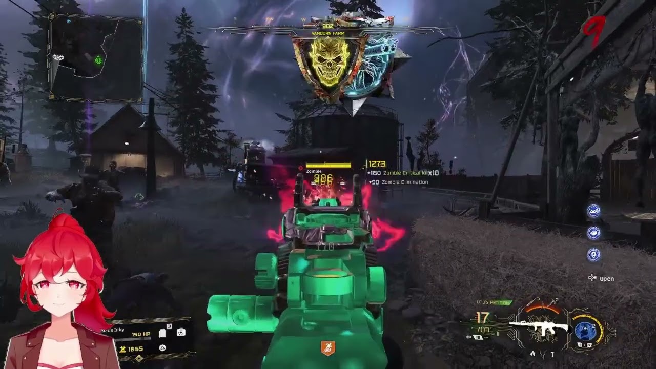 CoD BO7 Zombies Camo grinding on Vandorn Farm