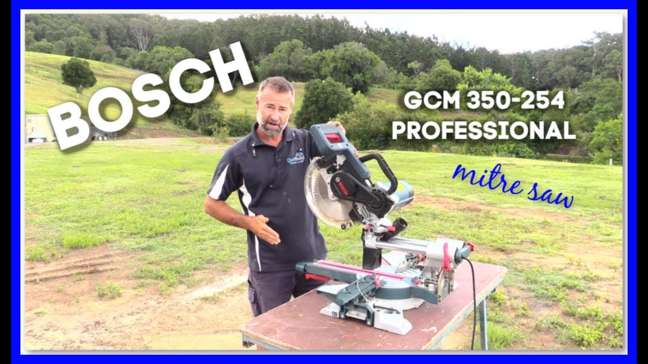BOSCH GCM 350  254 mm Professional  Sliding Mitre Saw