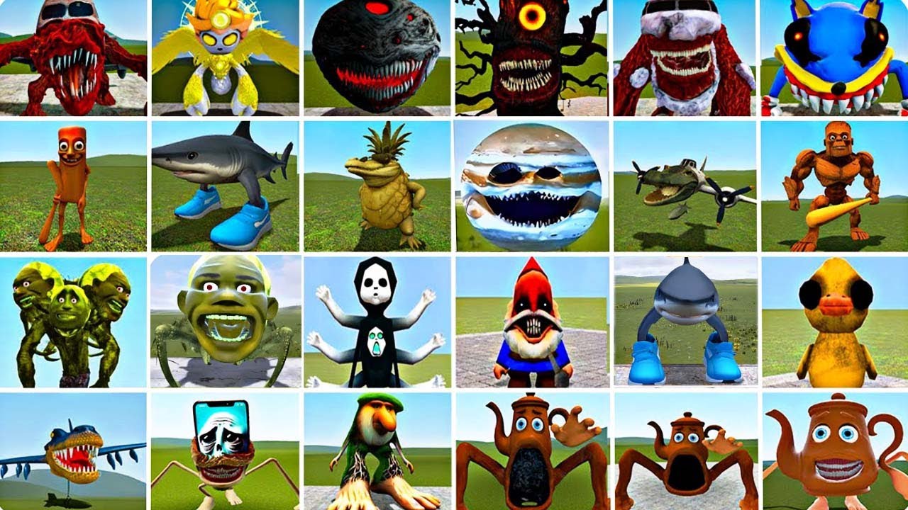 I Played Death Match Game With All New Lin Gang Melon Family In Garry's Mod! GAME 2025!