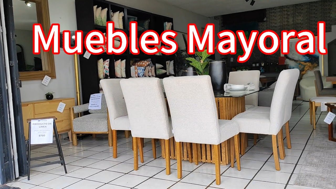 Muebles Mayoral, Tienda 