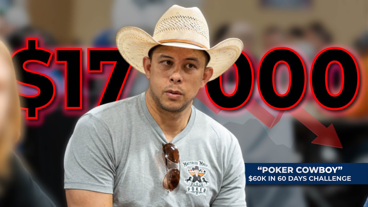 $17,000 Poker Downswing | Biggest Loss on PLO Poker Challenge | Vlog
