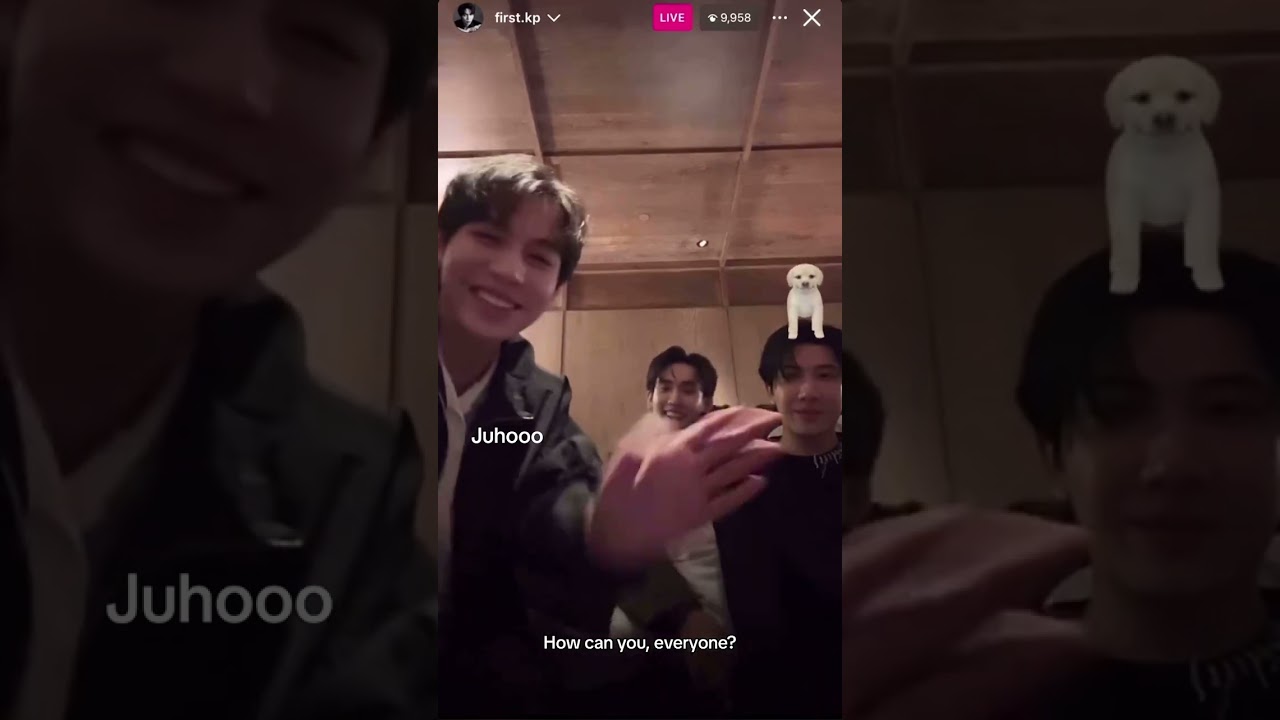 (Eng sub)07.04.2024 firstkhaotung & book (firstkp ig live) #firstkhaotung #firstkanaphan #khaotungg