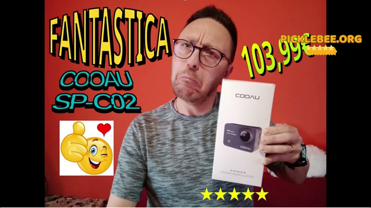 Review COOAU Action Cam HD 4K 64MP WiFi EIS Stabilization with External Microphone Underwater Camera