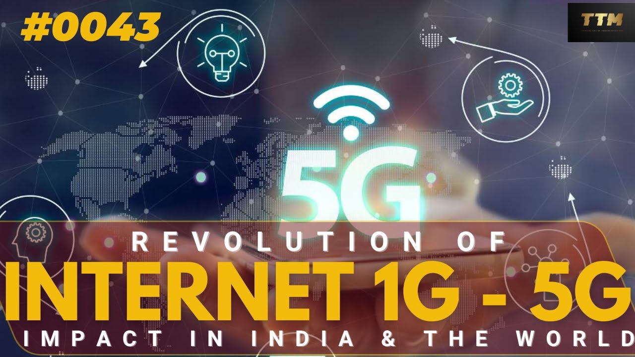 🌐 The Internet Revolution: From 1G to 6G | Impact in India & the World 🌐