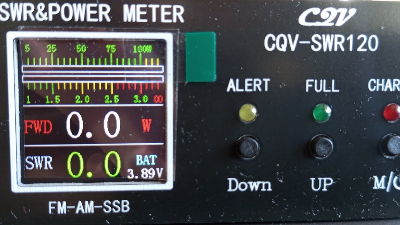 Тест SQV-SWR 120  SWR&POWER